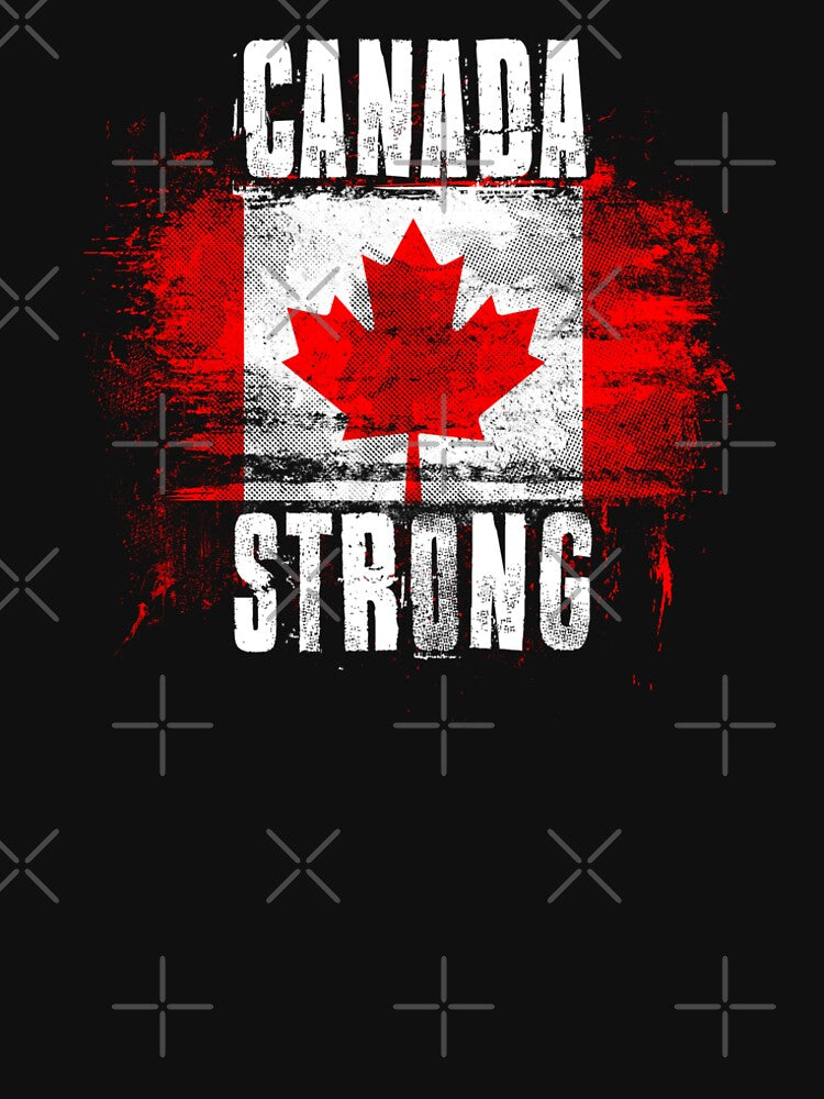 Canada Strong Distressed Graffiti Flag by ockshirts