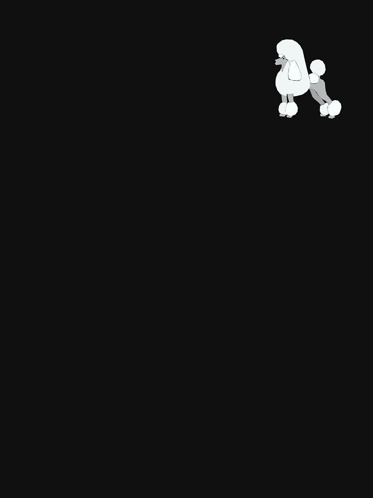 Standard Poodle by DoggoneGoodArt