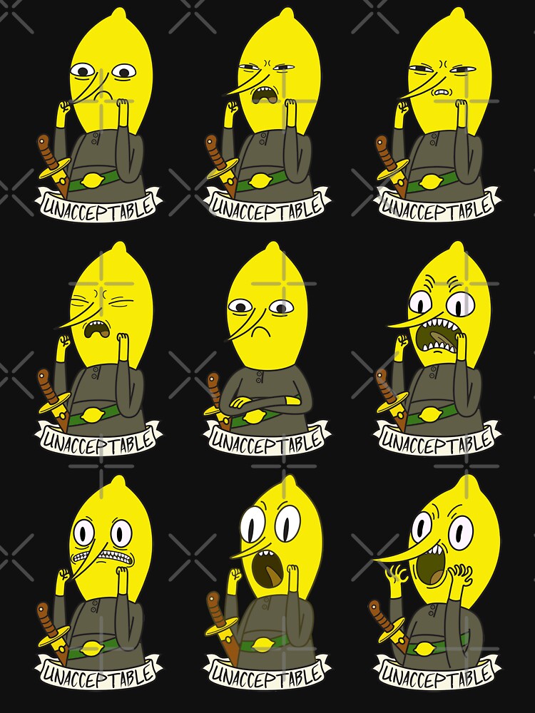 Unacceptable Lemongrab by plushism