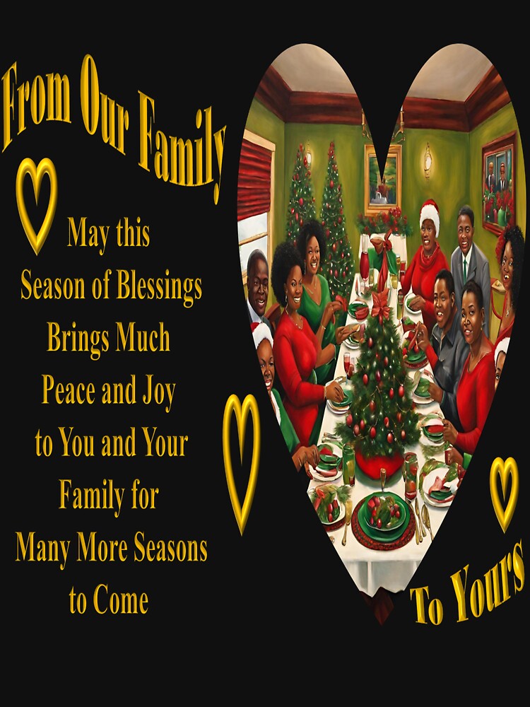 FAMILY CHRISTMAS DINNER BLESSINGS by United-1Love
