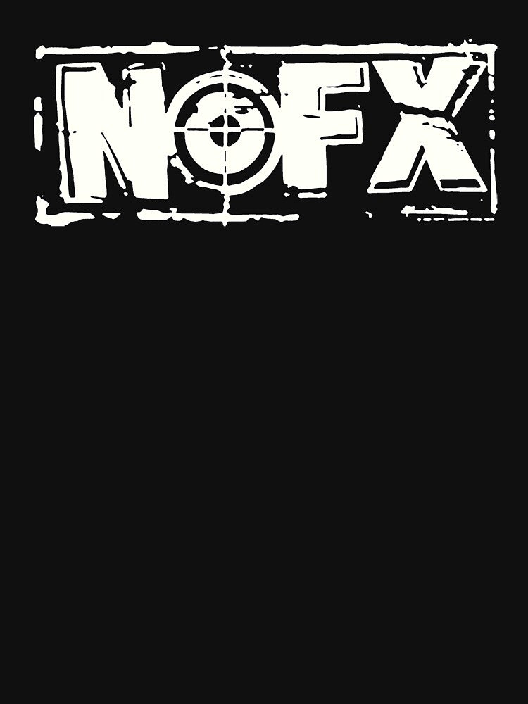 Nofx White Logo by Thethreestoo254