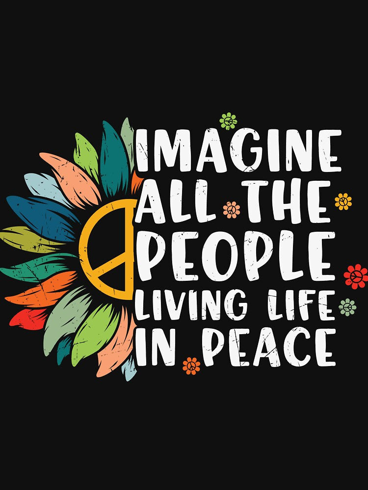 Imagine All the People Living Life in Peace by murkyswamp