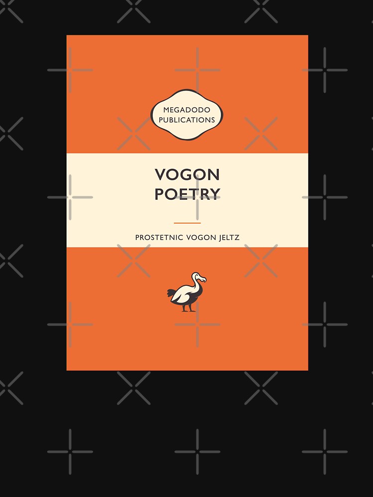 Vogon Poetry Hitchikers Guide by iconikit