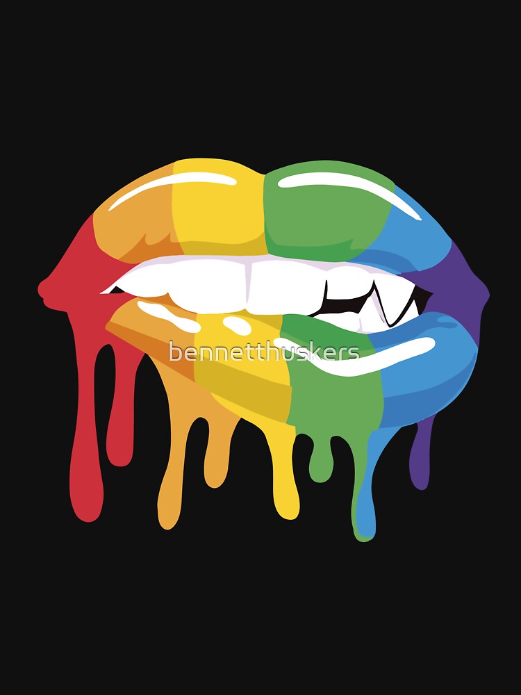 LGBTQ+ Vampire Lips by bennetthuskers