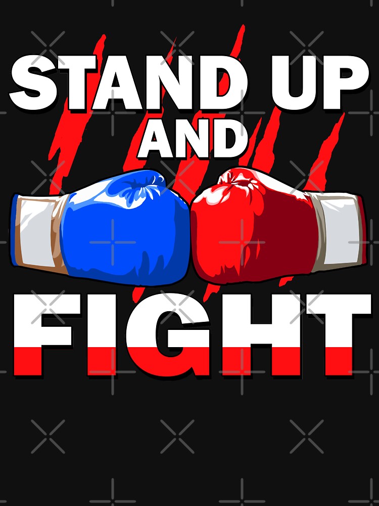 Stand up and fight! T-shirt, Sticker! by Cristian Stefan