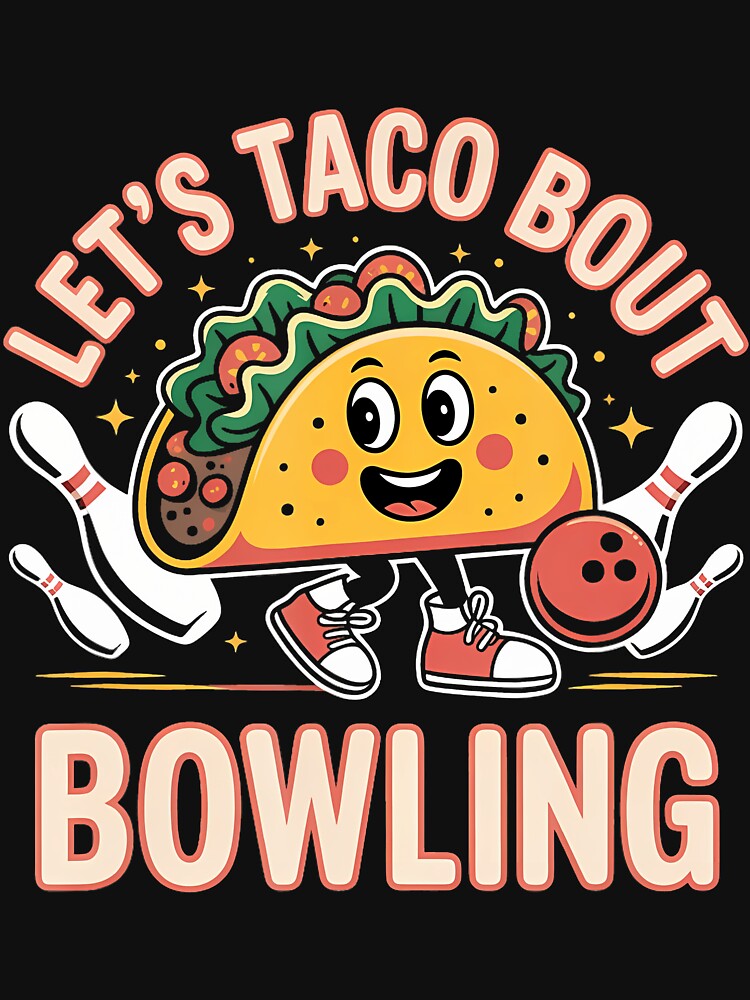 Bowling And Tacos Funny Ten Pin League Humor by jayeshainch