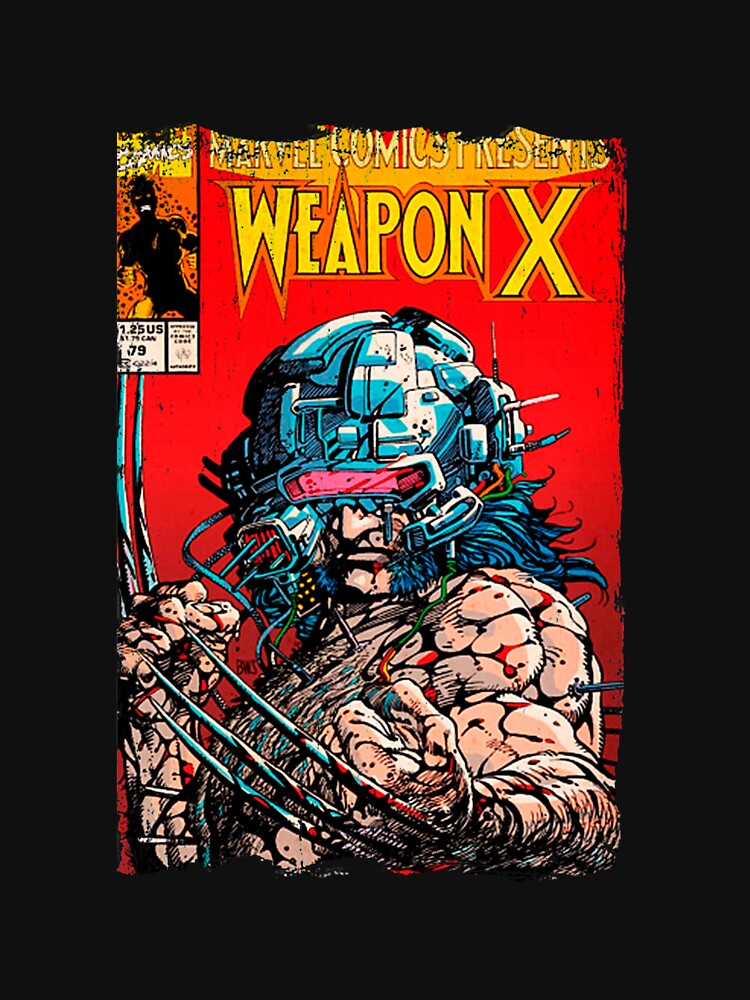 Wolverine Vintage Cover T-Shirt by churchon006