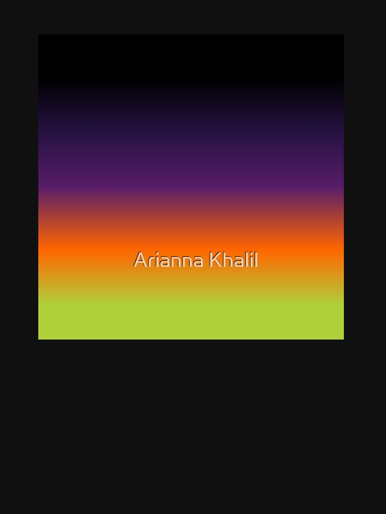 Halloween Ombre Gradient by Arianna Khalil