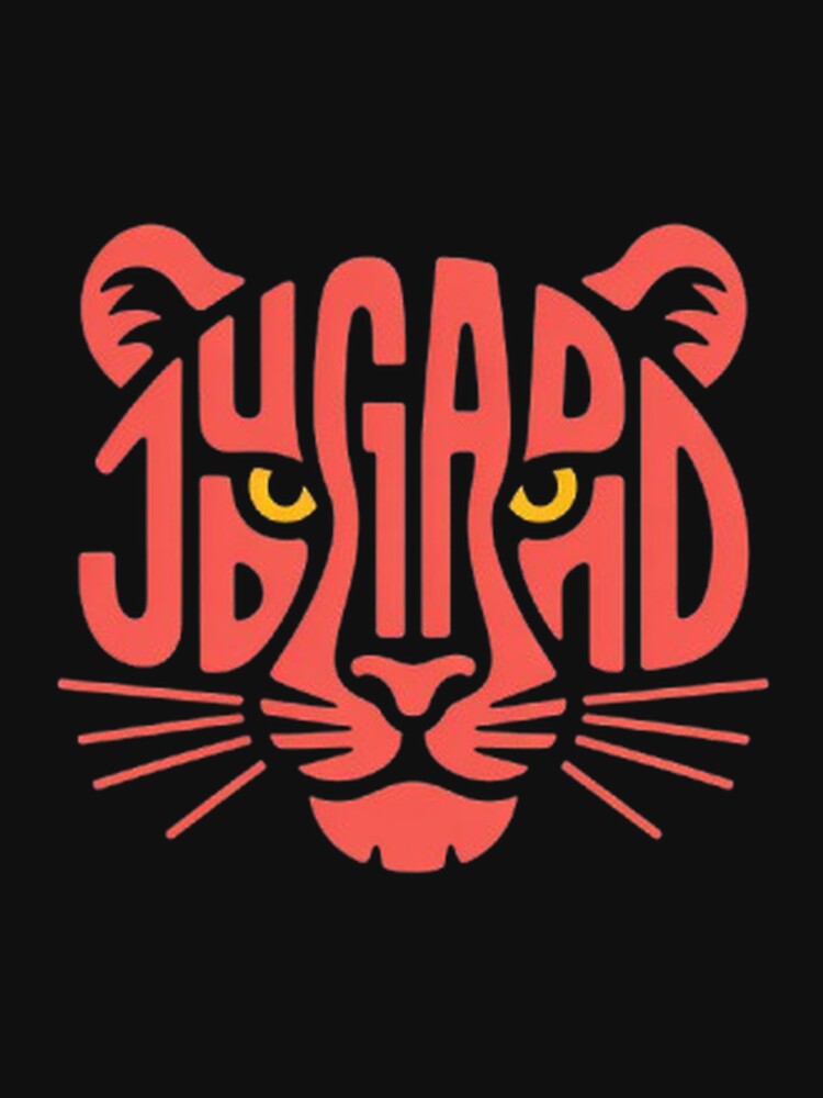 Jaguar Cat Face Shirt – Modern Streetwear Typography Logo Graphic Tee by masteryStore