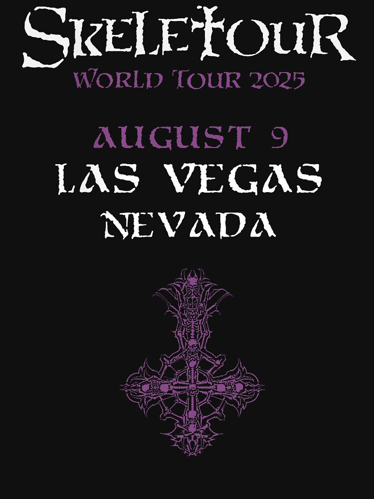 Official Skeletour 2025 Las Vegas Exclusive by ToddCharlevi
