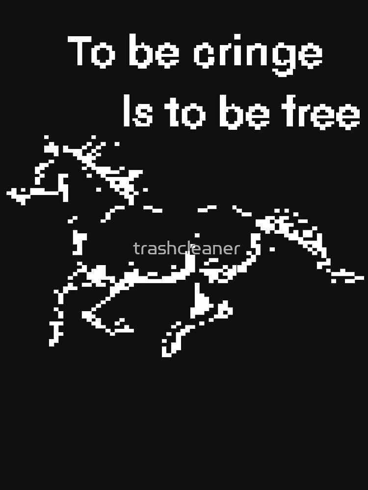 Text horse by trashcleaner
