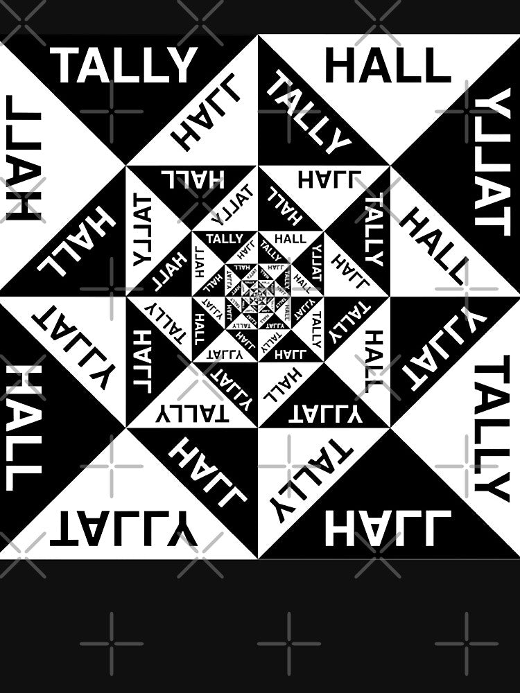 Tally Hall Black And White Poster by Barros314