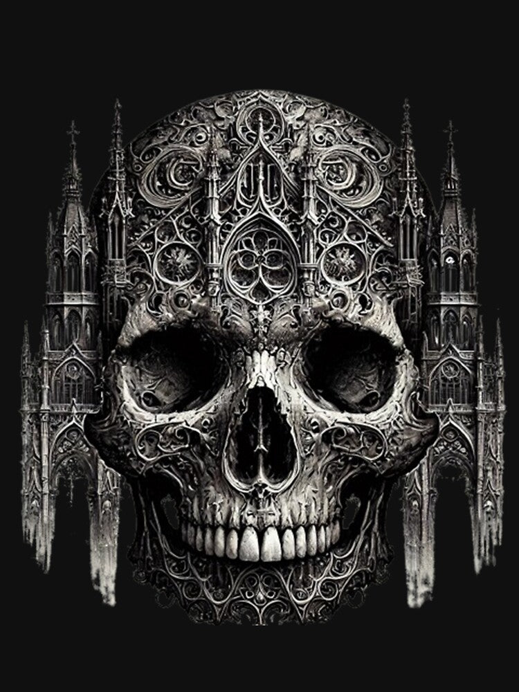 Gothic Skull 5 by LaNadaYFundante