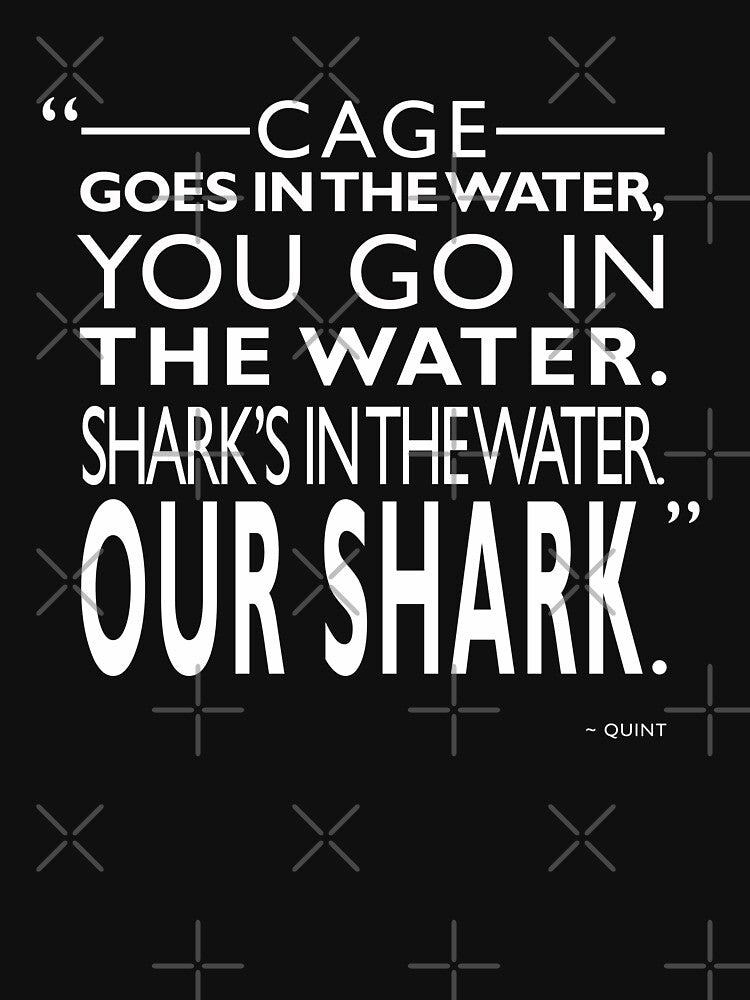 Jaws - Shark's In The Water by rogue-design