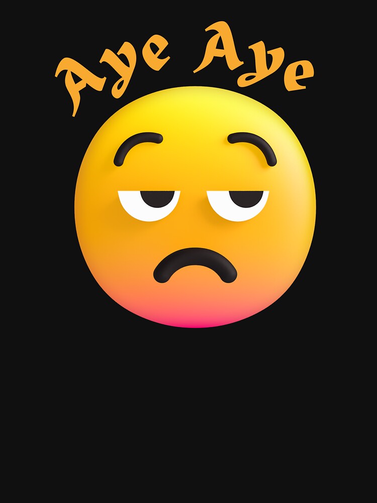 Aye Aye Funny Novelty Welsh Design From Wales by AllThatIsWelsh