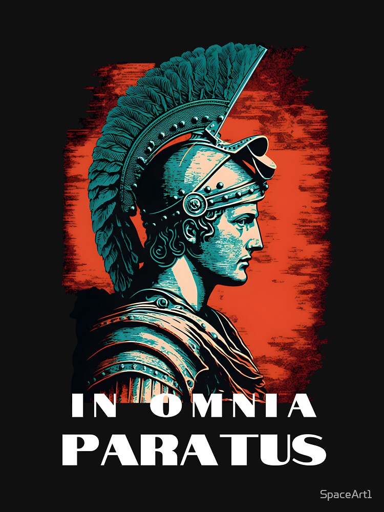 Latin Quote - Roman Soldier by SpaceArt1