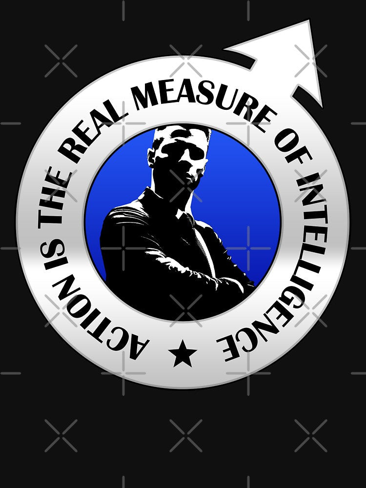 Action is the real measure of intelligence! Free life! by Cristian Stefan