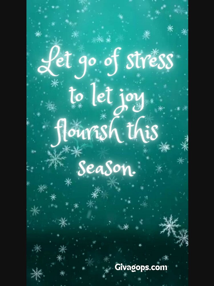"Happiness blooms when stress fades." by CUTESTUFFnow