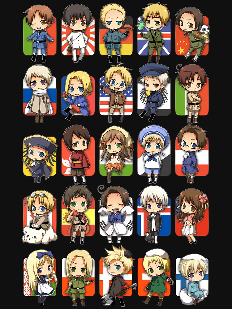 Hetalia Group by raggshook