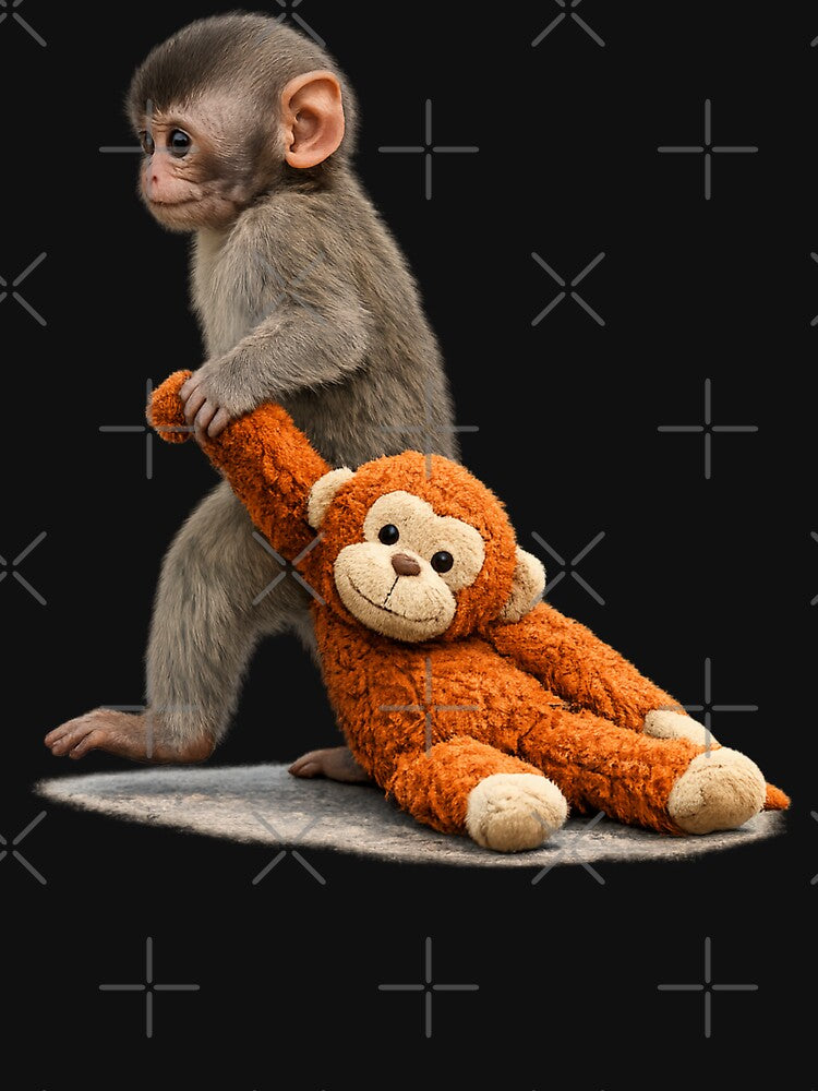 The Monkey Punch With Plush Toy by EnergyMArt