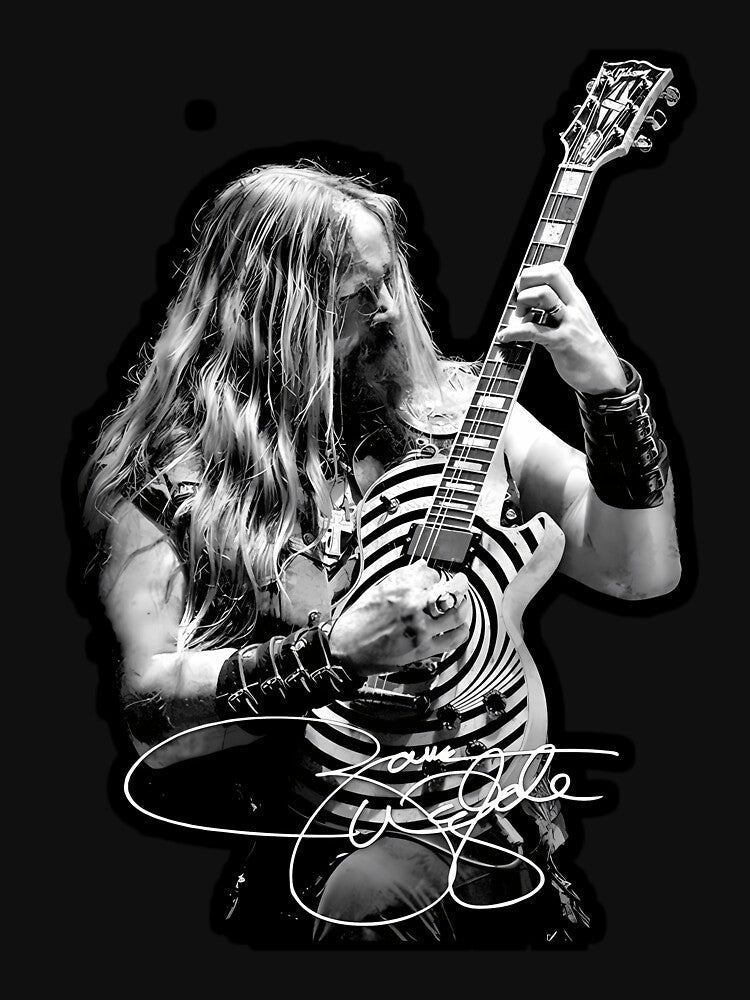 Zakk Wylde American Guitarist Singer And Songwriter Classic T-Shirt by Laceyrivers3