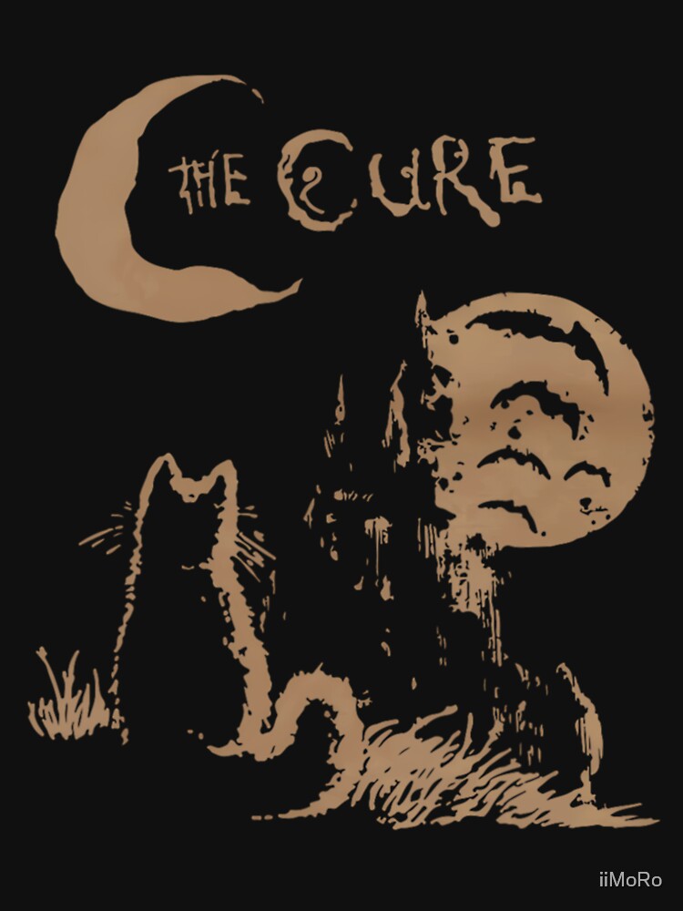 The Cure Cat Moon 90S Alt Indie Rock Band by iiMoRo