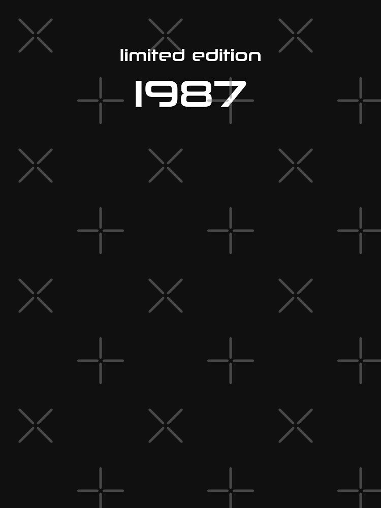 Limited Edition 1987, Unique by villacreativa