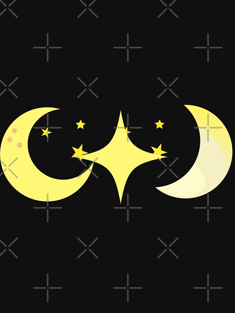 Space Moon Flat Style by Inspiring-A-D