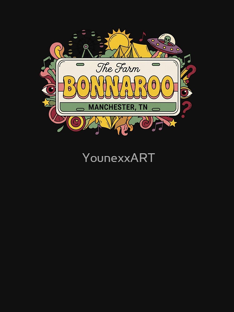 Bonnaroo Music Festival - 1970s Groovy Aesthetic by YounexxART