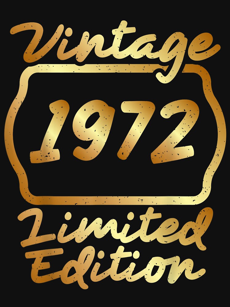 Limited Edition 1972 50th Birthday Vintage by brita797