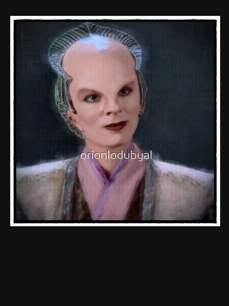 Delenn Pre-transformation Painted Portrait by orionlodubyal