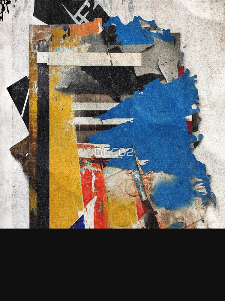 Urban Industrial Street Art Modern Grunge-Style Abstract by DEC02