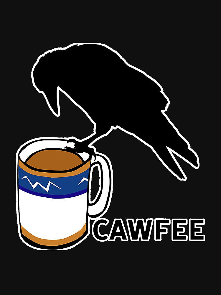 Crow Coffee Crows Ornithology Novelty by unassertive19