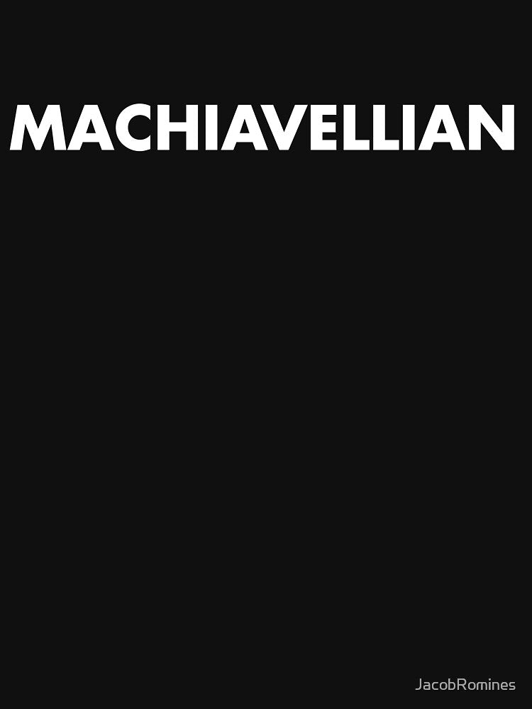 Machiavellian by JacobRomines