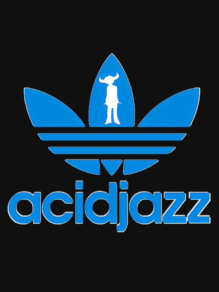 Acid Jazz Jamiroquai Blue White by AdiaaJones