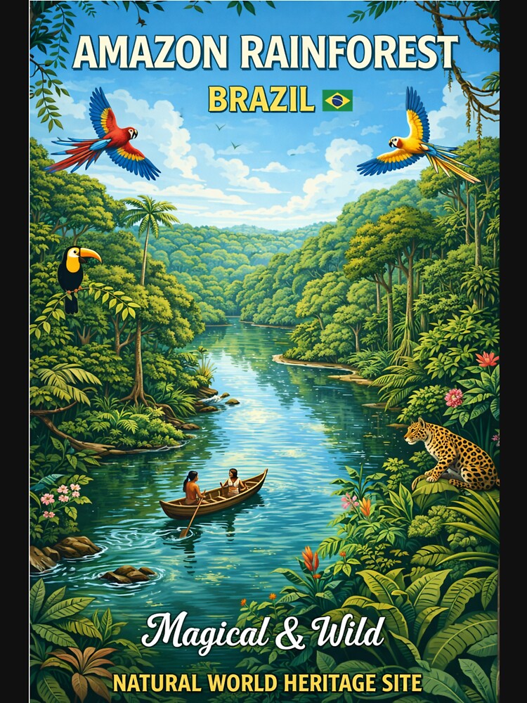 Amazon Rainforest – Magical & Wild by ElartedeNoel