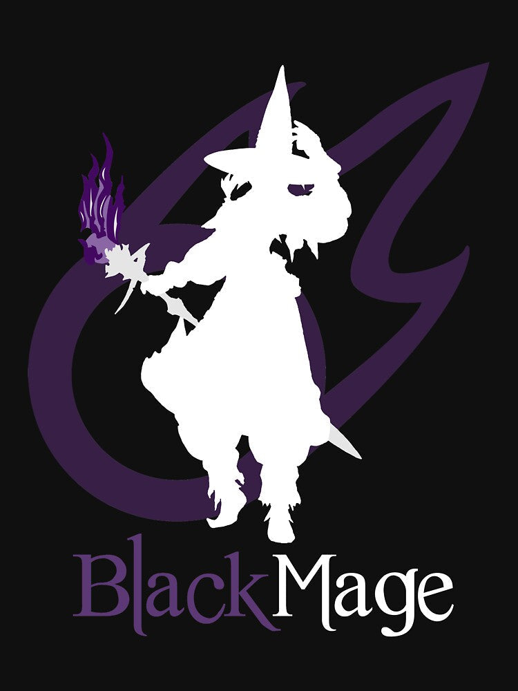 Black Mage - Final Fantasy XIV [black] by Daniel Espinola