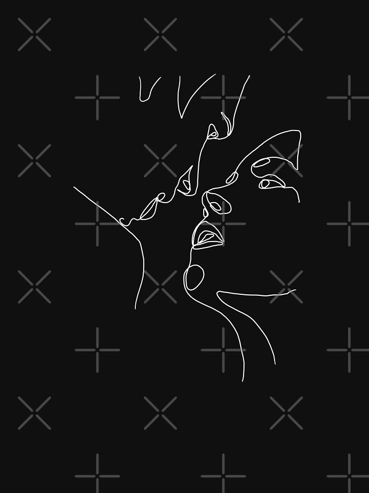 Love line art by Carverart
