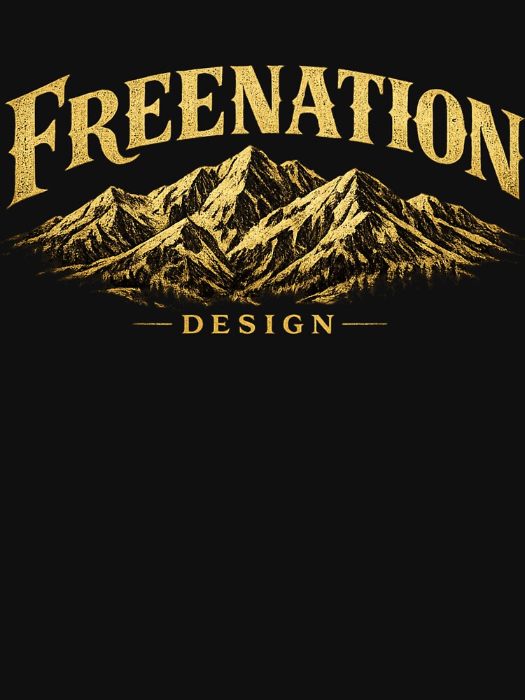 FREENAITON Mountain Vintage Logo by FREENATION2026