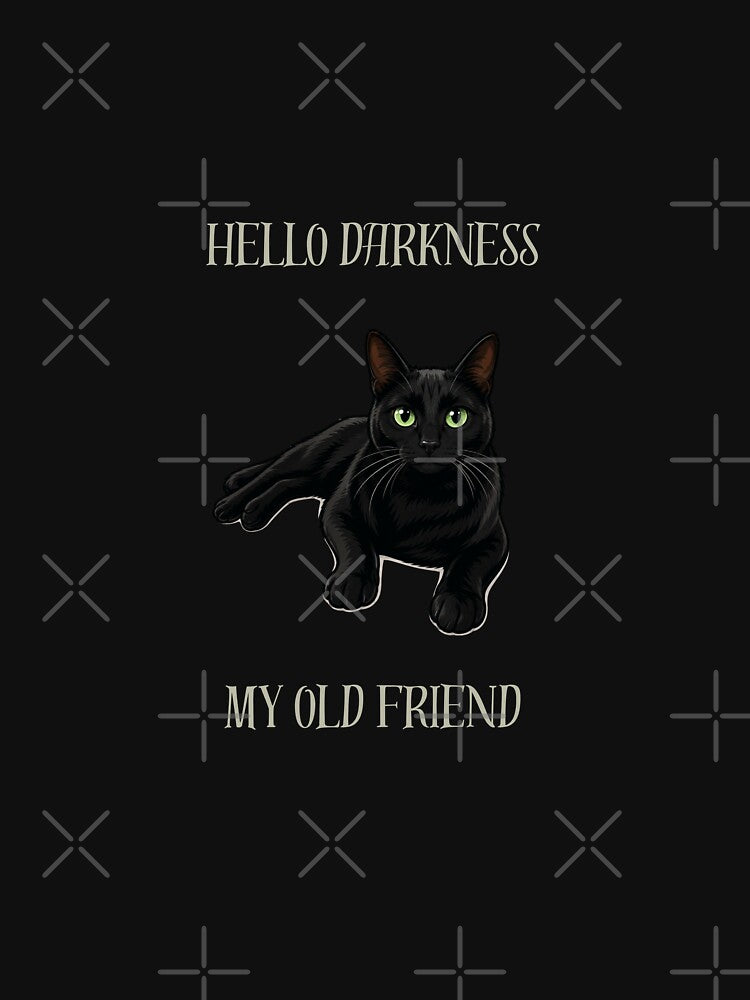 Hello darkness, my old friend by Nene Bird Designs