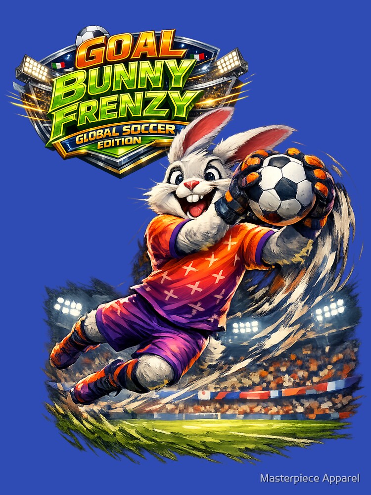 masterpiece-Goal Bunny Frenzy: Global Soccer Edition by Masterpiece Apparel