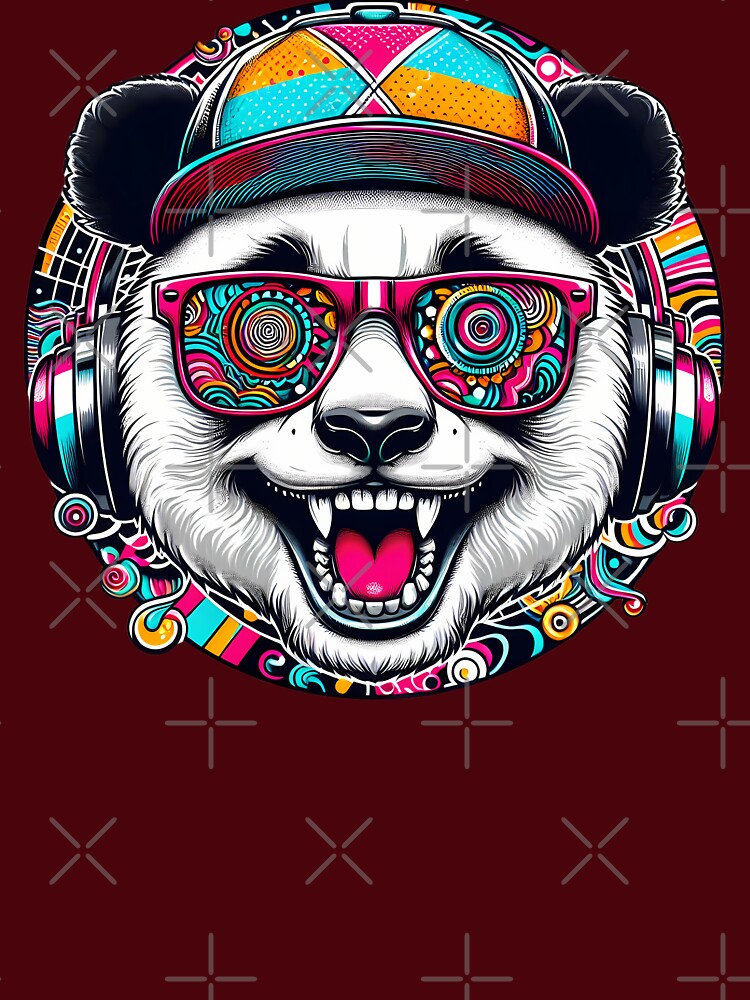 Hip Hop Panda 2 by Toms Tee