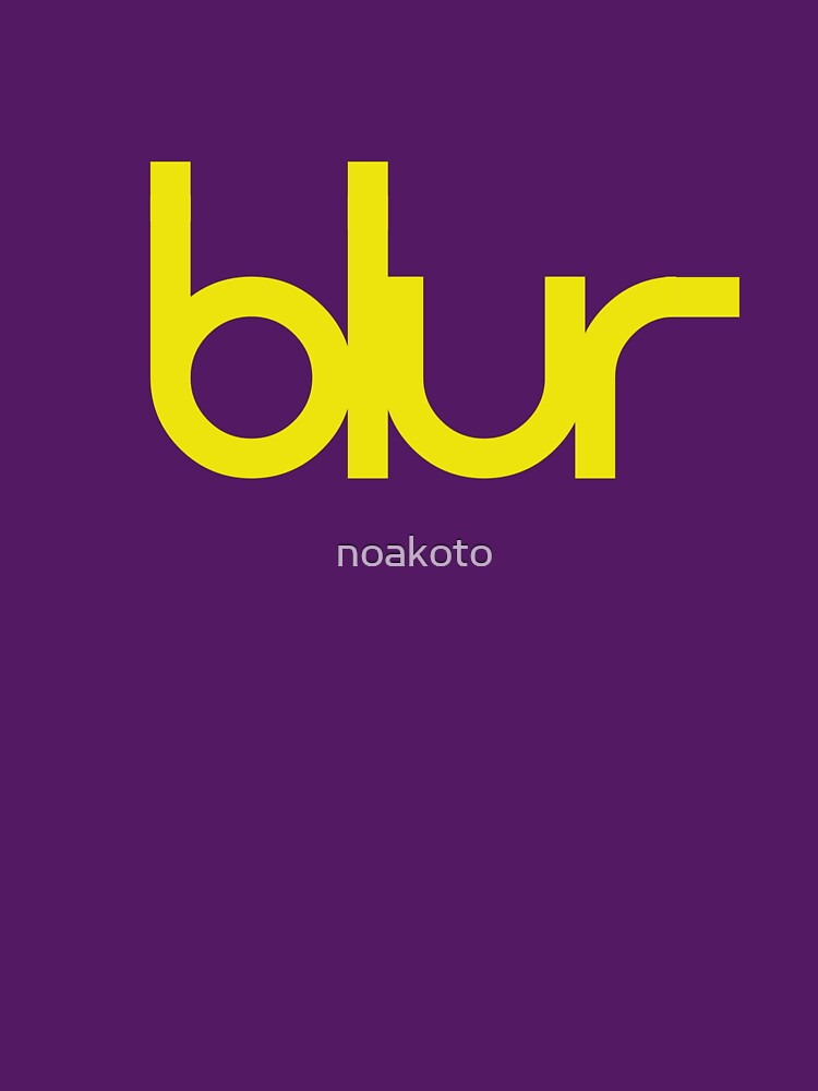 blur group logo yellow by noakoto