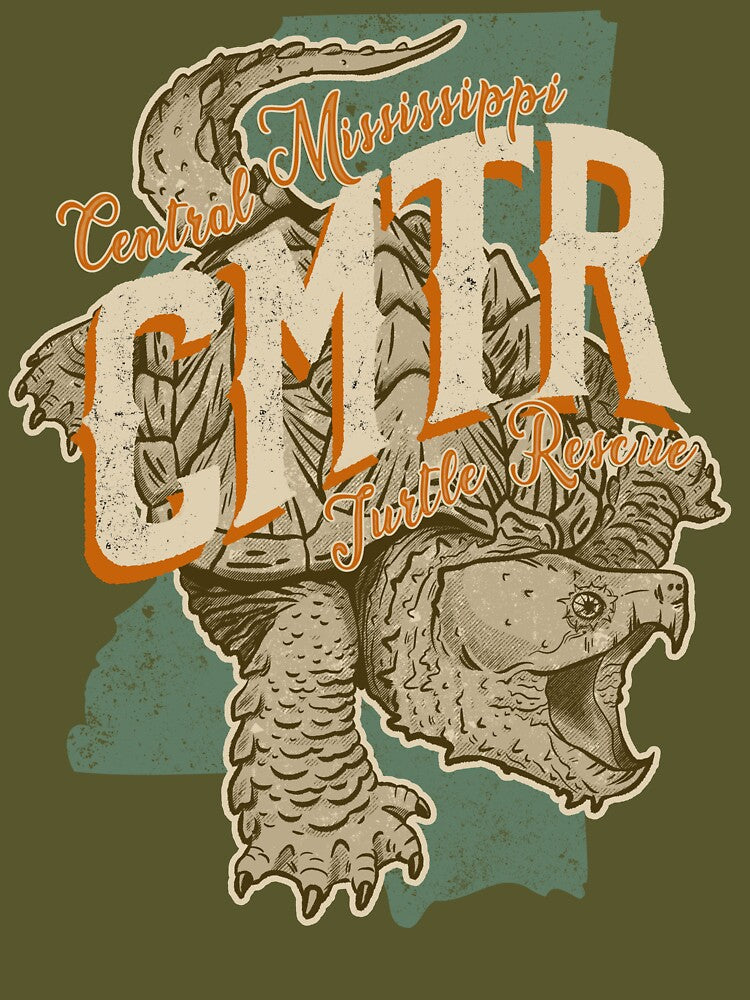 CMTR Snapper Logo: Muted by TurtleRescueMS