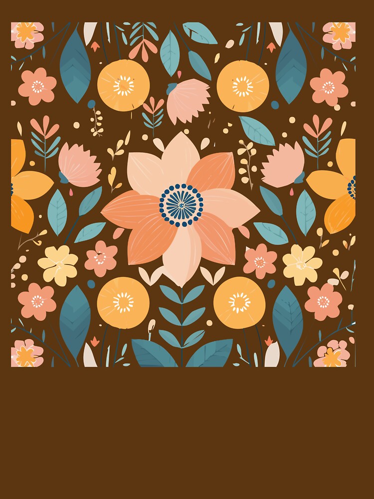 Boho Floral Bloom by Willow Sage
