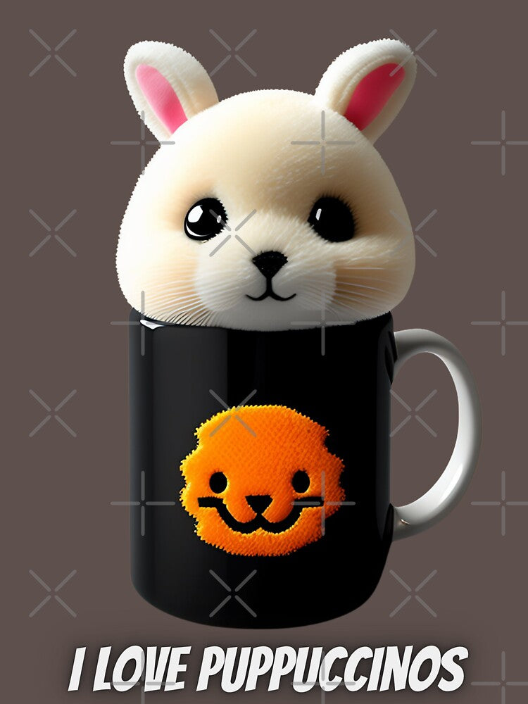 Puppuccino Love T-Shirt by UmutK
