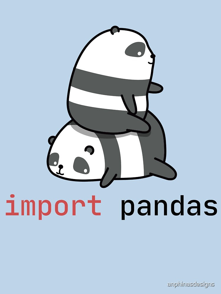 import pandas by anphinasdesigns