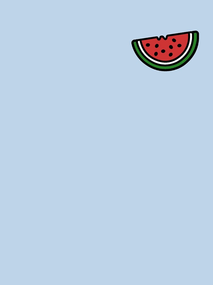 Watermelon Symbol of Palestine by ktahan