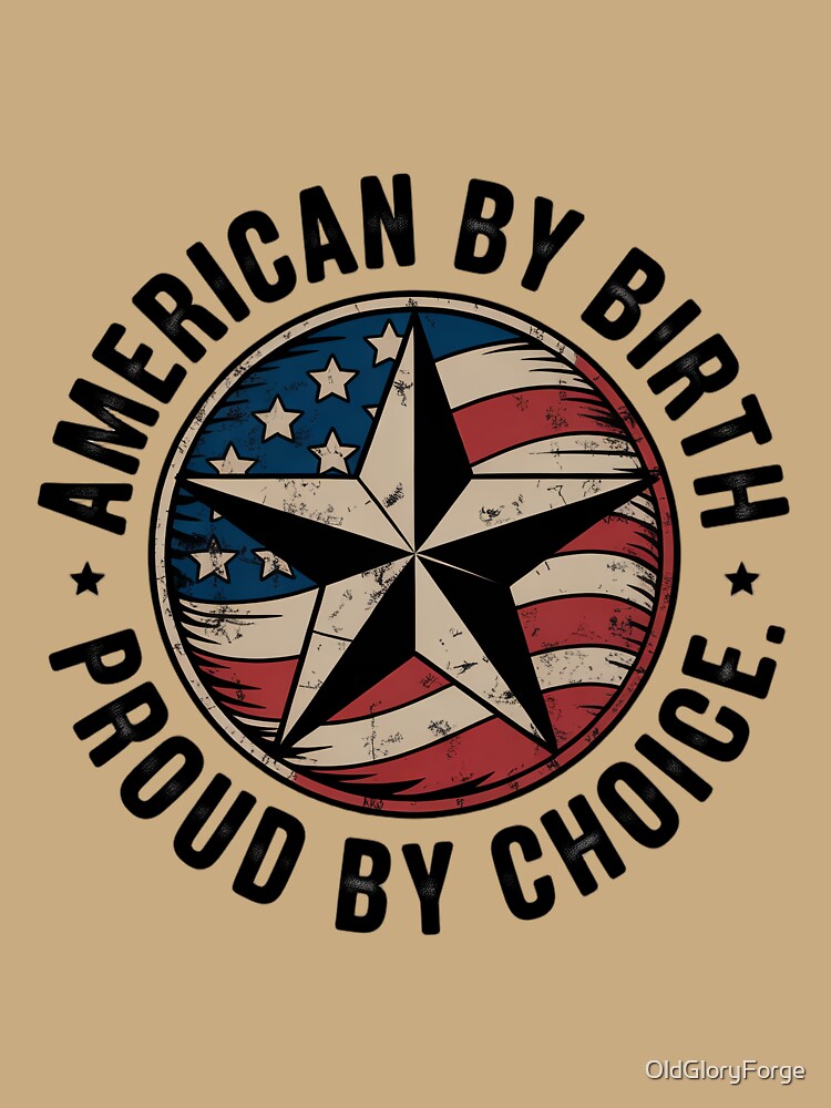 Distressed Patriotic Star Badge Emblem by OldGloryForge