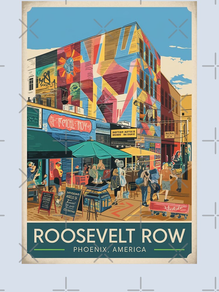 Phoenix Vintage Travel Poster by TravelerRat